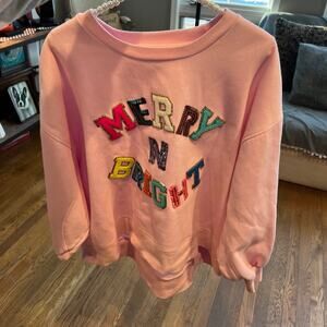 Judith March merry bright Sweatshirt pink XL